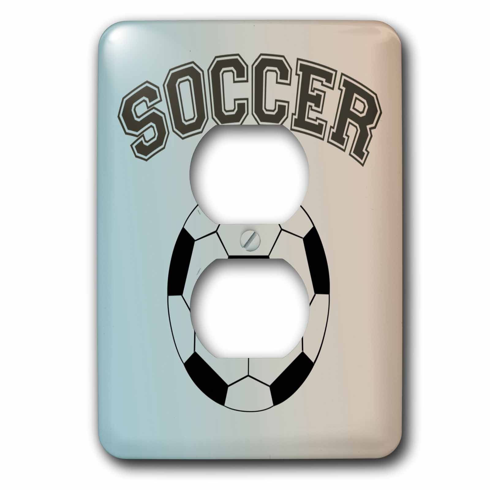Ballon de foot coque de prise double pour décorer une salle de jeux