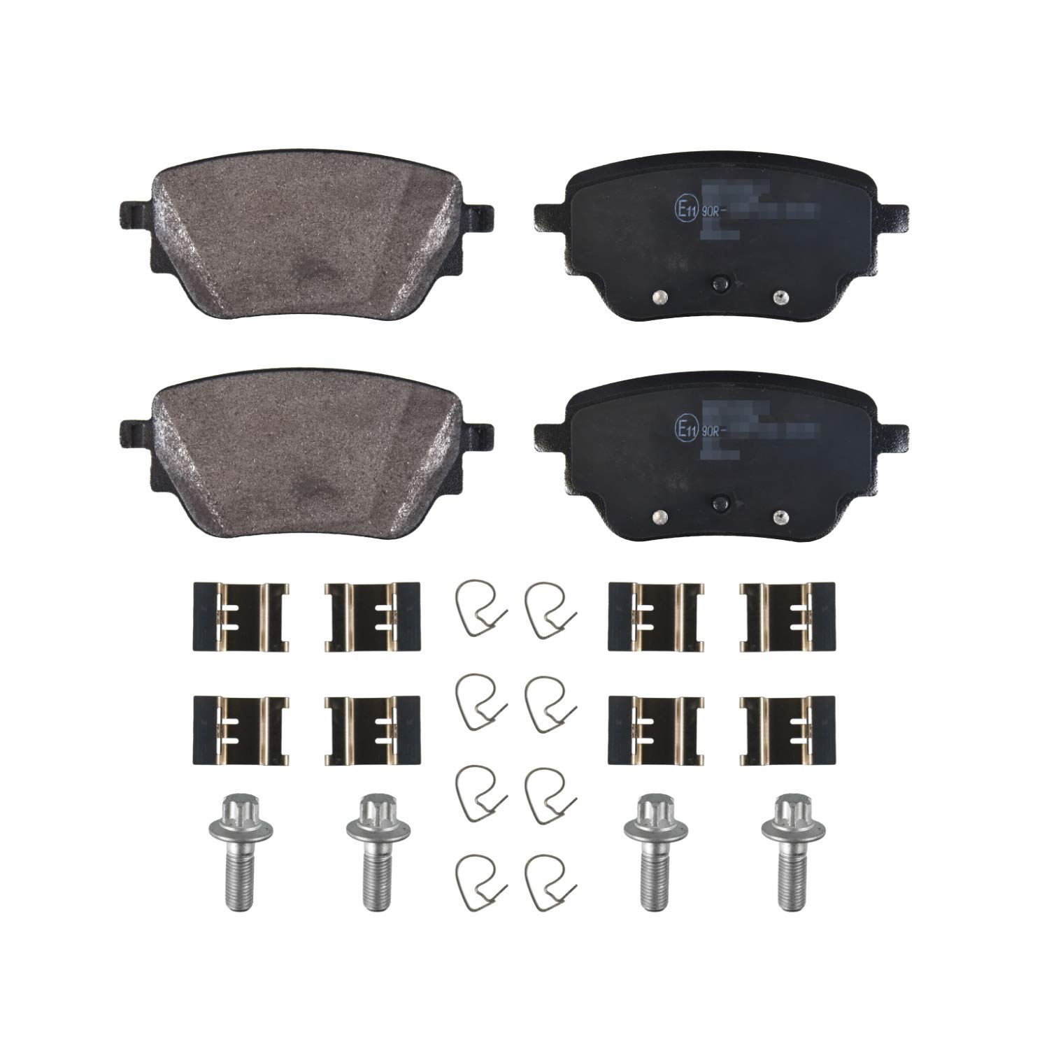 febi bilstein 171399 Brake Pad Set with fastening material, 1 unit