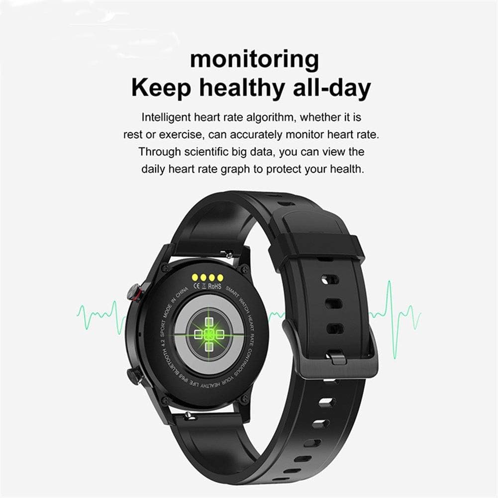 CGGA 2020 SANLEPUS Intelligent Bluetooth Watch Demande Smartwatch Hommes  Femmes Sport Waterproof Fitness Bracelet Bande pour Android iPhone Xiaomi  (Color : Silver Steel Strap) : Amazon.fr: High-Tech