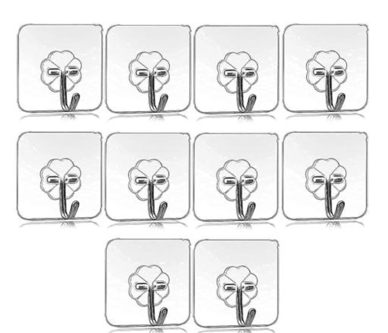 Black Heavy Duty Stick on Wall Door Cabinet Hook Stainless Steel Towel Hooks Self Adhesive Holders for Hanging Coat Clothes Kitchen Pack of 26