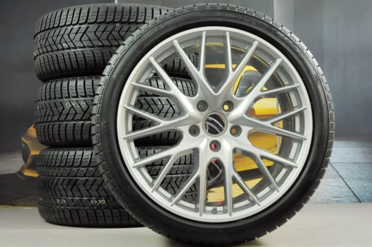 Kompatybilny z Porsche G2/971 Panamera 21" Sport Design koła zimowe zestaw / koło