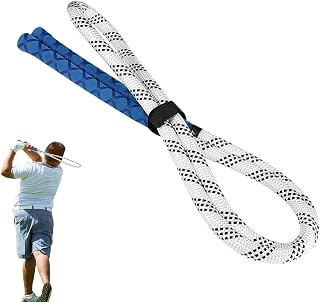 ゴルフスイングロープトレーナー、ゴルフスイング練習用ロープ - ゴルフスイングロープゴルフスイングスピードトレー ナー,スイング練習ロープ、ゴルフスイングトレーナー練習室内、ゴルフスイング練習器具、初心者用ゴルフ練習ロープ