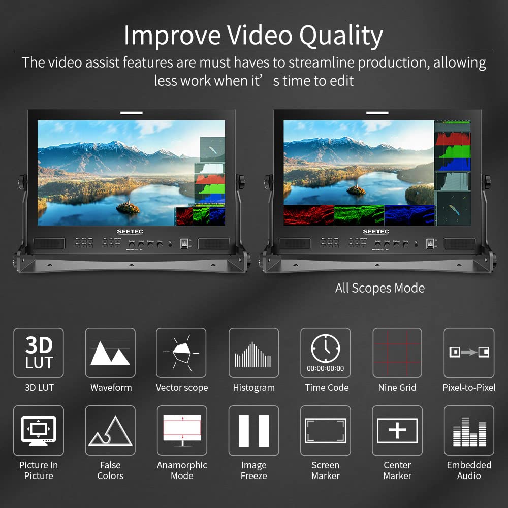 Amazon.com: SEETEC ATEM173S 17.3 inch Multi Camera Broadcast
