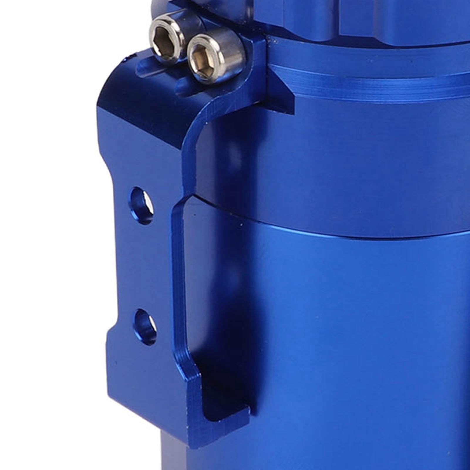 Yosoo Health Gear Lata de Captura de Aceite, Separador de Aceite de Aire de Aleación de Aluminio con Capacidad de 400 Ml para Usuarios de y Expedition (BLUE)