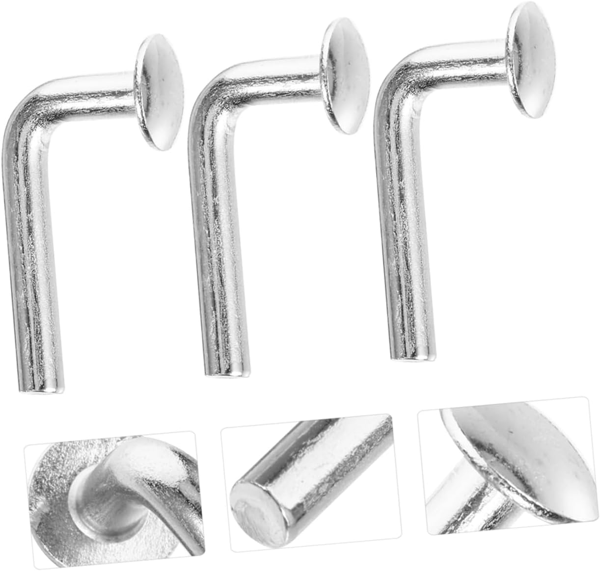 50 Pack Galvanized Iron Safety Pins for Pallet Rack Shelving