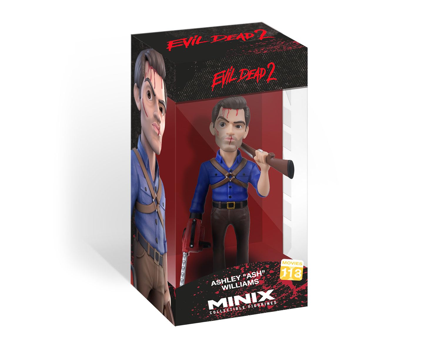 MINIX Evil Dead 2 Ash Williams Model - Collectible Ash Williams 12cm Figure Horror Icon Range for Fans, 12 cm - Image 2