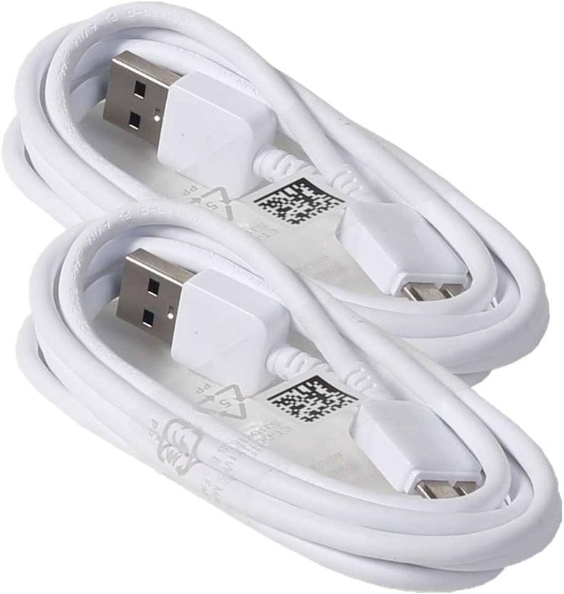 UIHY 2PCS 3FT Micro USB 3.0 Fast Charging Sync Data For Samsung Galaxy Note 3 III Note 4 N9000 Galaxy S5 i9600 Cable