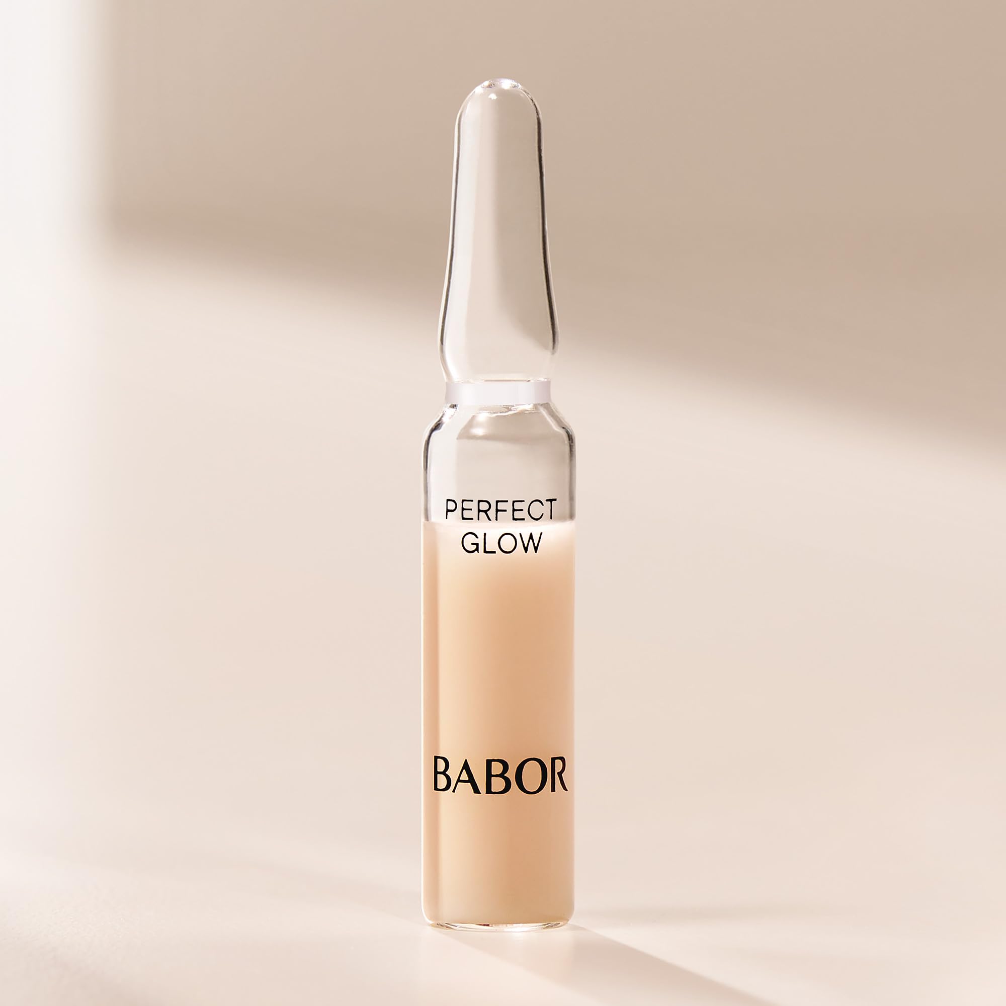 BABOR Perfect Glow, Serum Ampullen für das Gesicht, Mit Glow Pigmenten für einen strahlenden Teint, Vegane Formel, Ampoule Concentrates, 7 x 2 ml