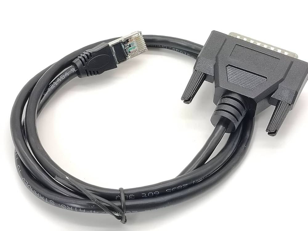 (未使用･未開封品)　CISCO Male DB-25 Modem Connector CAB-25AS-MMOD= lok26k6 Amazon.com: DB25 Male to RJ45 Male Ethernet Modem Console