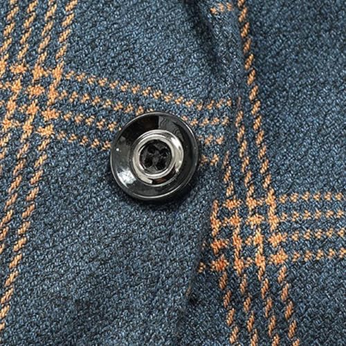 Blazer à revers homme de style rétro - Coupe ajustée premium - 5
