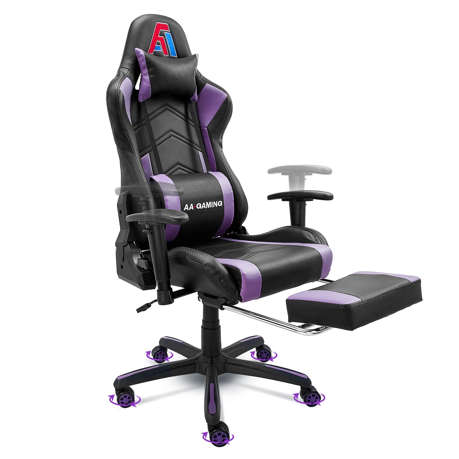 Buy AA Products Gaming Chair High Back Ergonomic Computer Racing Chair