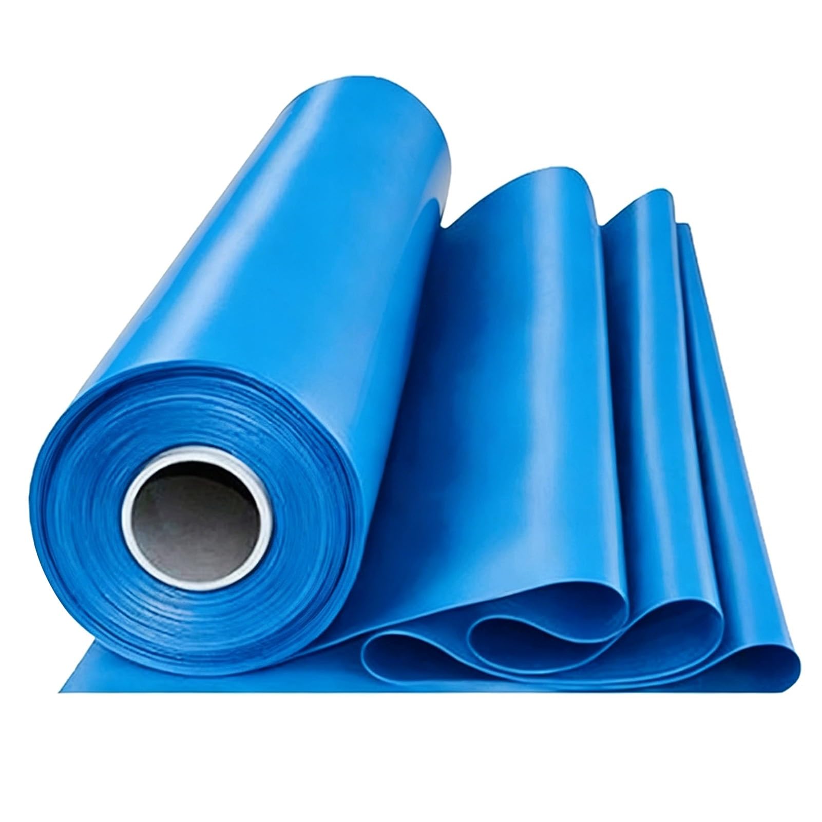 Hamankim Flexible Blue Pond Liner, Waterproof HDPE Garden Fish Ponds Preformed Pool Liners, Durable Sealing Film for Outdoor Koi Ponds, Waterfalls, Streams & Irrigation Ponds(10x15m(32.8x49.2ft))