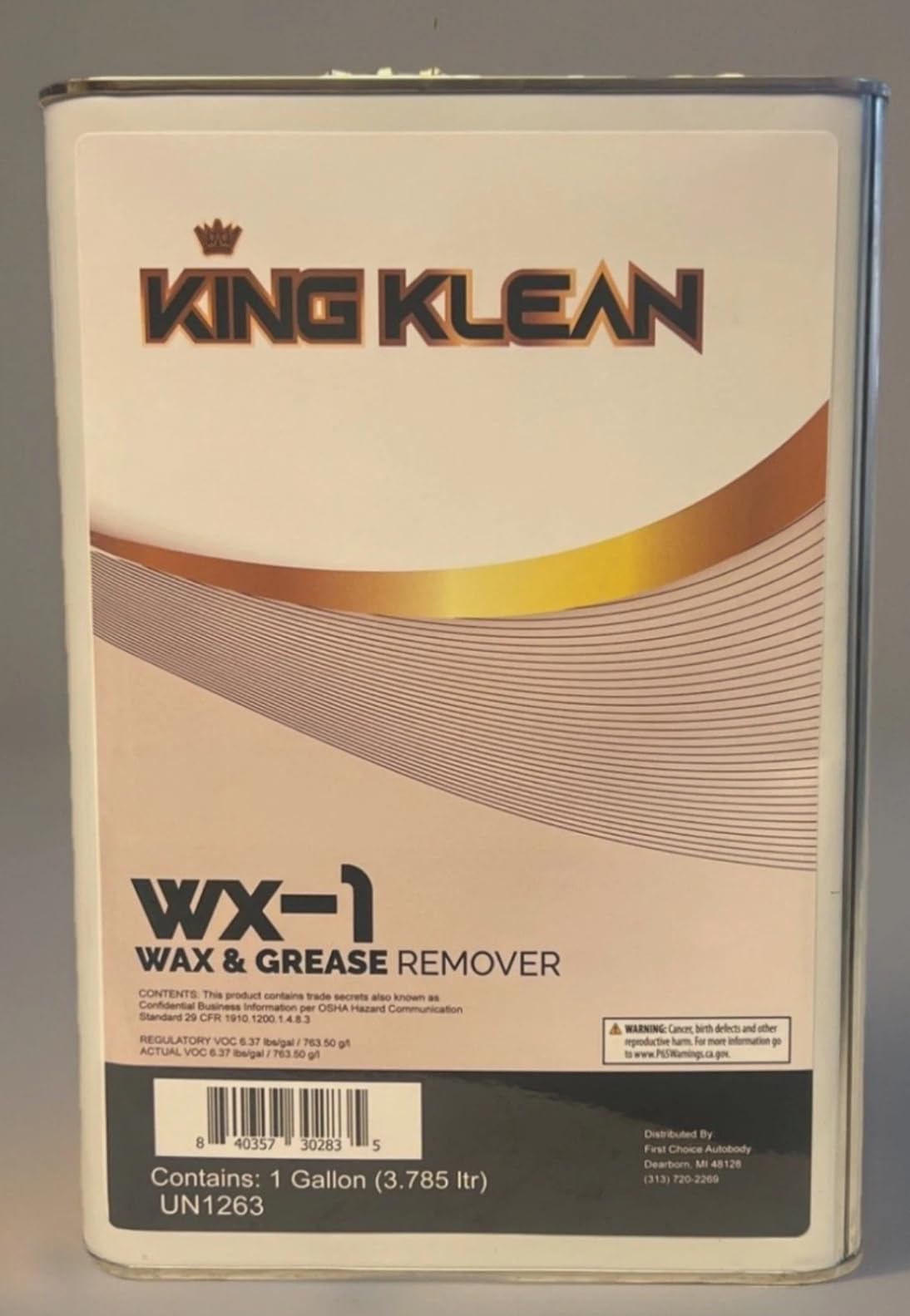 Amazon.com: KING KLEAN Surface Preparation Wax and Grease Remover