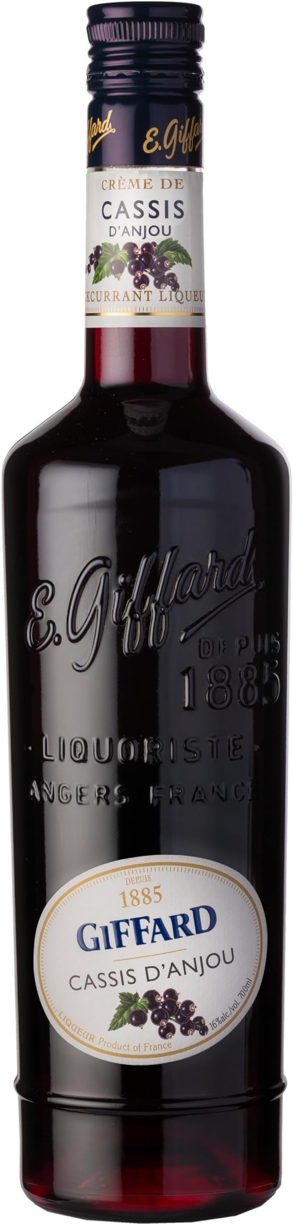 Crème De Cassis D'Anjou, 50 cl