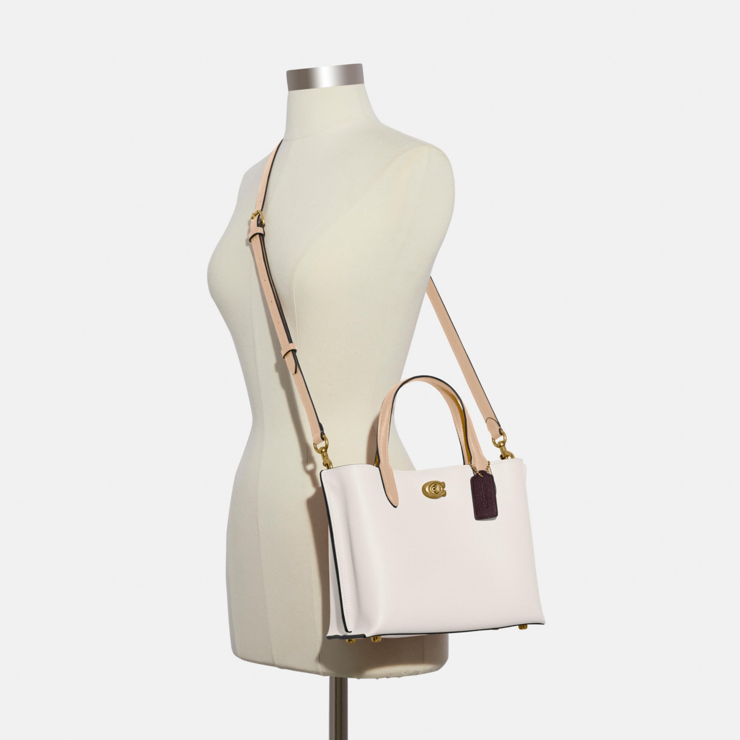 Amazon.co.jp: COACH レディース ウィロー トート 24, チョークマルチ
