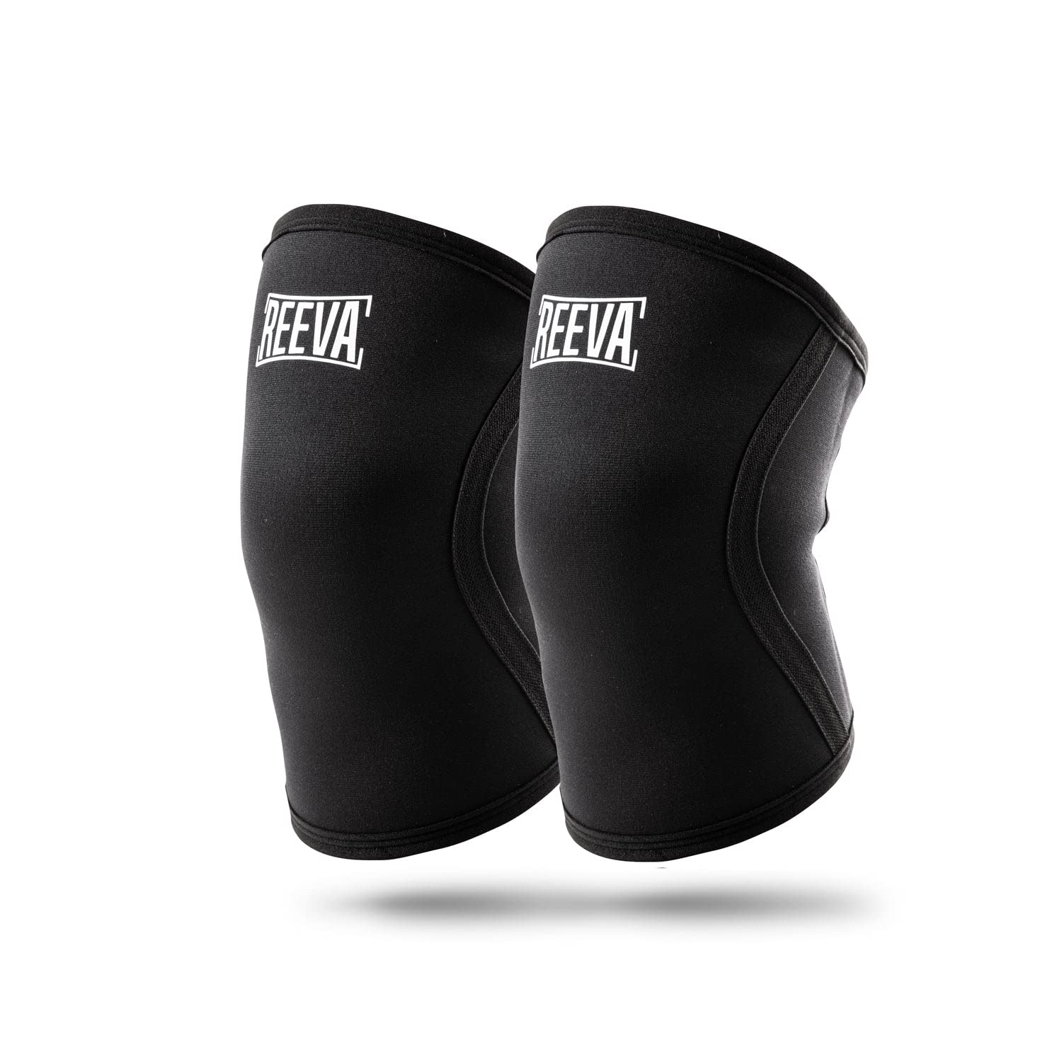 Reeva Knee Sleeves 5 mm – Kniebandagen Größe M, Performance Knieschützer für Fitness, Crossfit & Gewichtheben