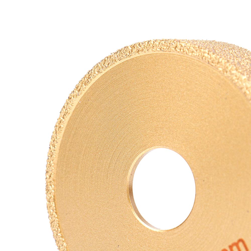Ręcznie szlifowane tarcze, 1 szt. 75 mm 20 60-ziarnista diamentowa tarcza szlifierska z półokrągłym zakończeniem 10 mm/20 do szlifierki kątowej