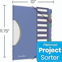 Vista 2 de Pendaflex PileSmart Project Sorter, Letter Size (50995)
