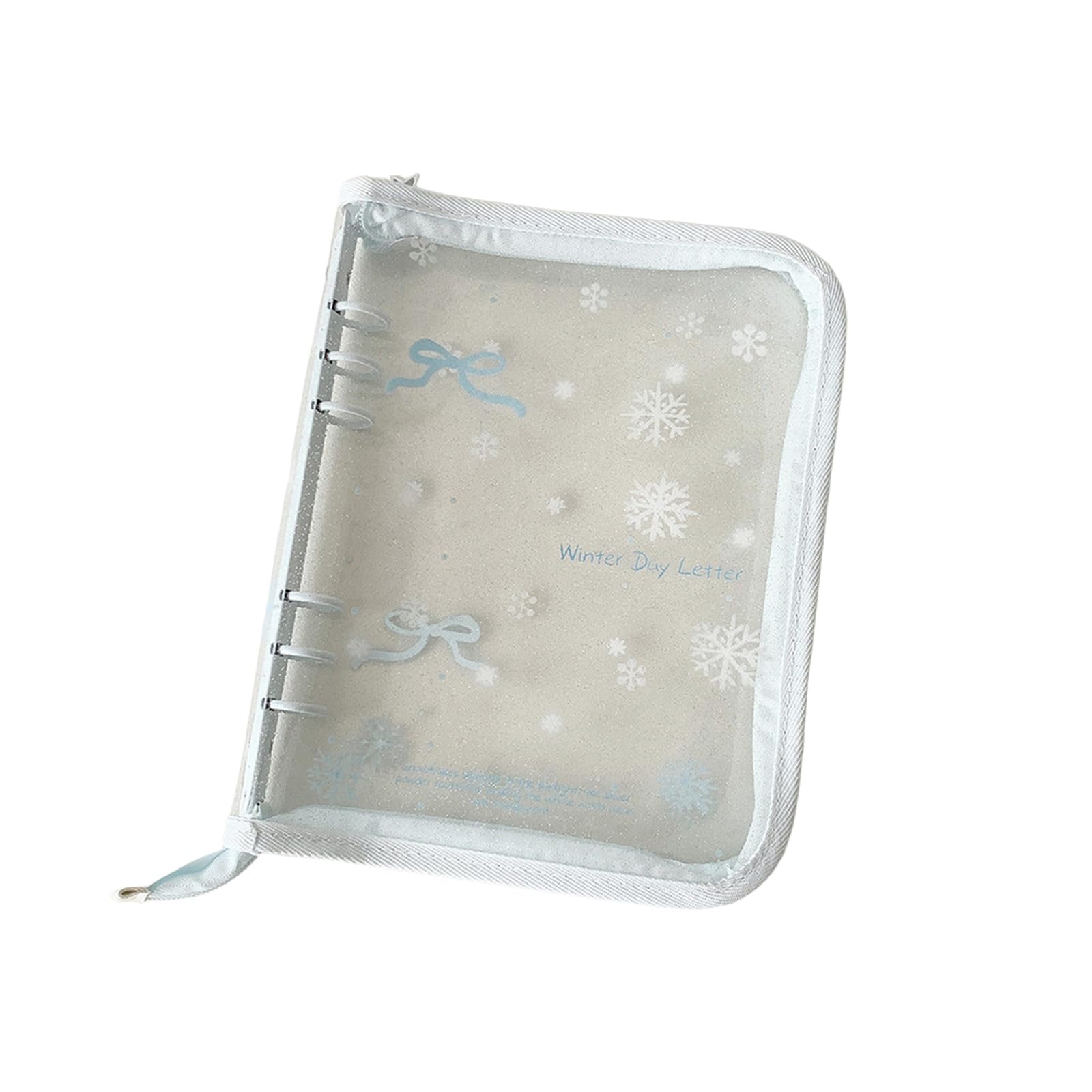 Multifunctional Cartoon Zippered Clear Photo Album Shell Card Organizers Binder Cover for 3Inch Trading Card Collector PVC Clear Photo Album Cover