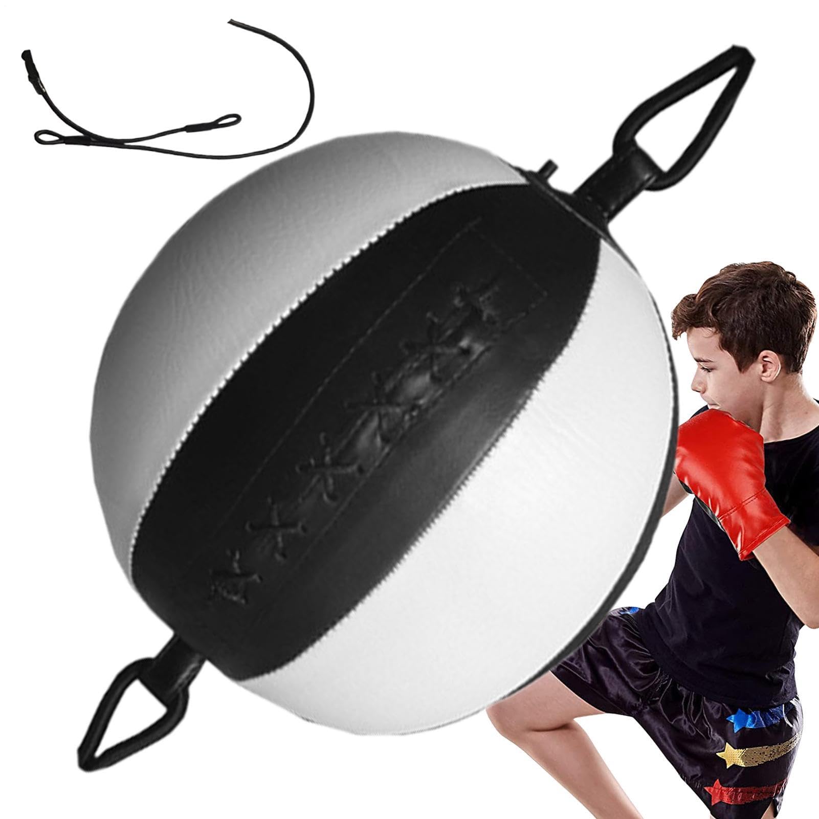 Pallone da boxe Reflex Ball - Apparecchio da allenamento per pugilato Punching Ball | Allenatore di reazione alla fascia | Attrezzature per l'allenamento per e adulti per migliorare il tempo di
