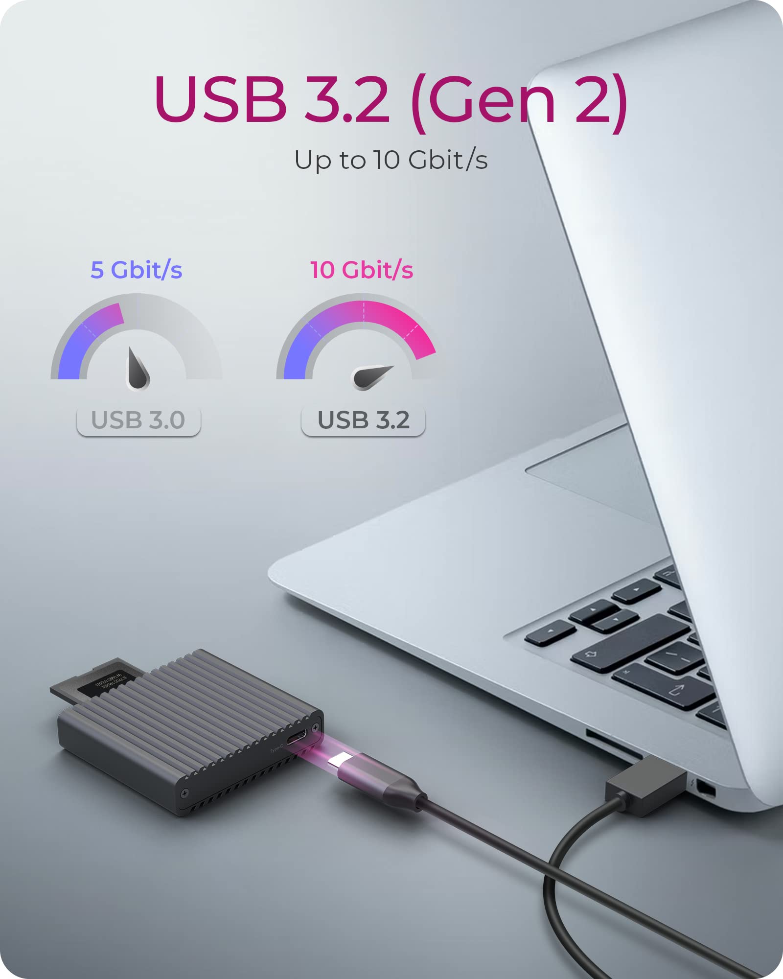 ICY Box Zewnętrzny czytnik kart pamięci USB-C®, USB 3.2 Gen 2 (USB 3.1), IB-CR404-C31