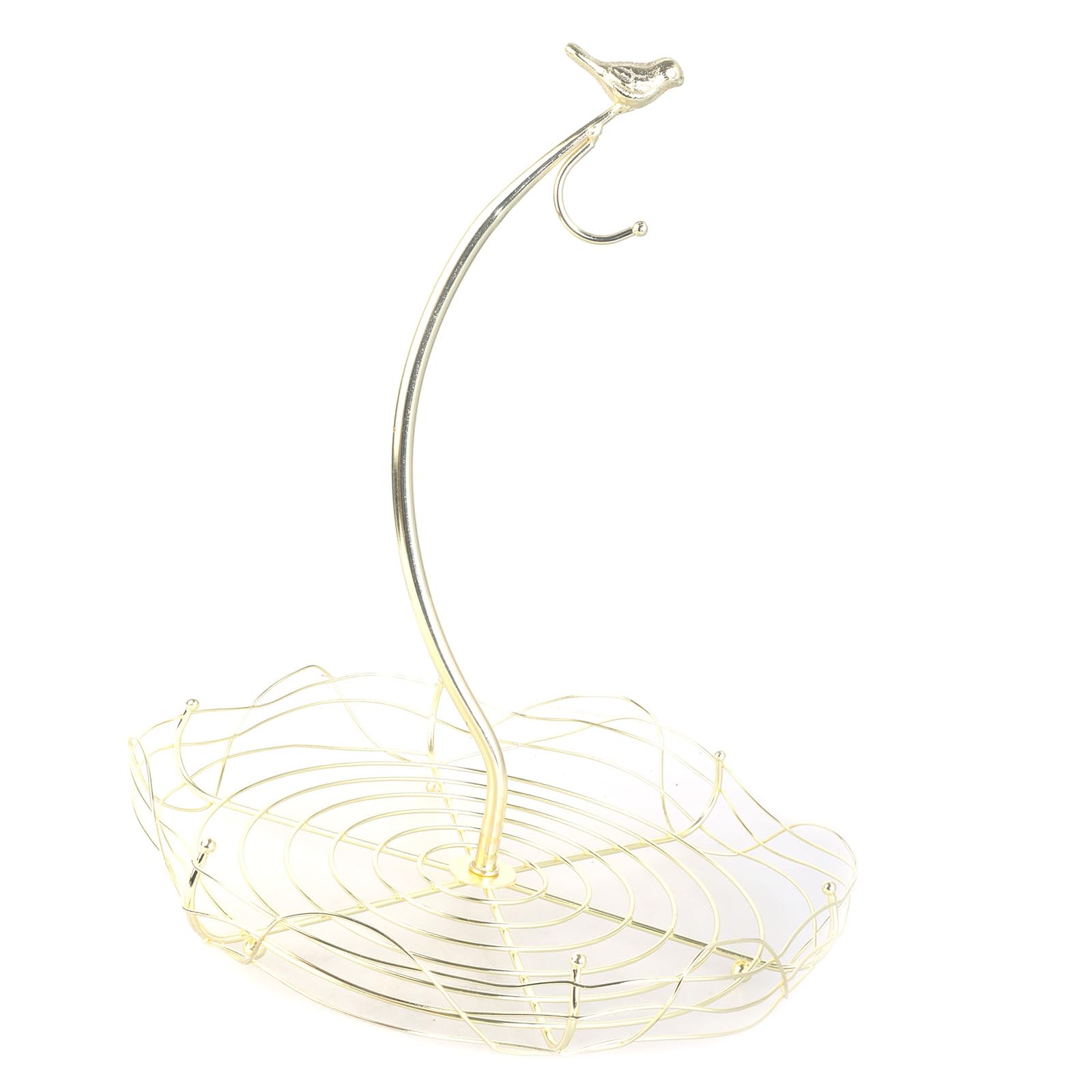 Buxuaaaa Fruit Bowl with Banana Tree Holder Practical Fruit and Snacks Bowl Display Tray for Kitchens Counter or Dining Table Kitchens Accessory