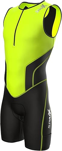 Sparx X - Traje de triatlón para hombre, de carreras, para ciclismo, ciclismo, natación, correr