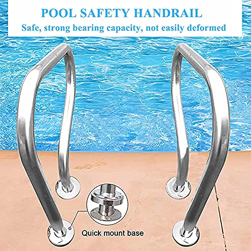 Baranda para piscina en acero inoxidable 304 miniatura 5