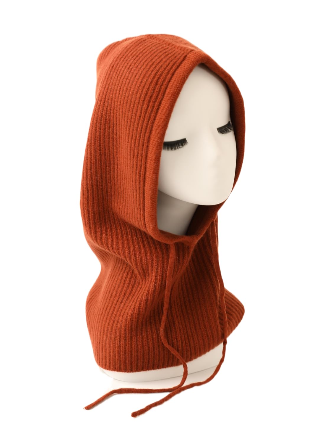unisex cachemira con capucha encapuchado bufanda bucle