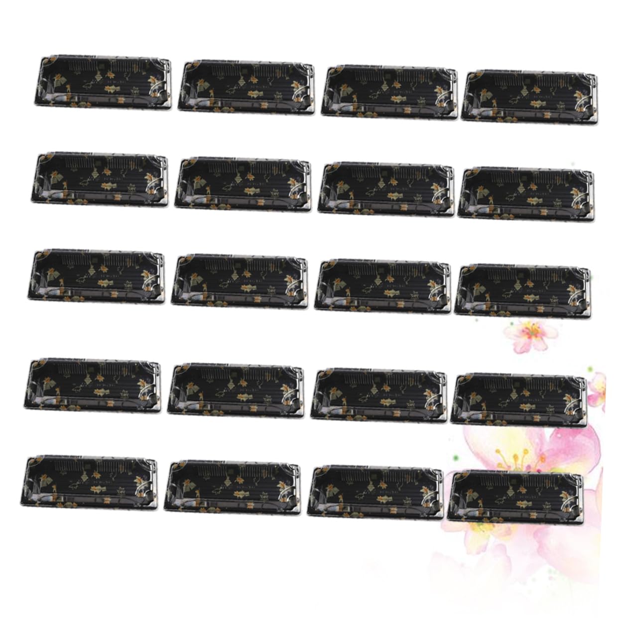 CIYODO Sushi Packing Boxes Pcs Disposable Heat Retaining for Food Trucks Lunch Boxes Snack Containers