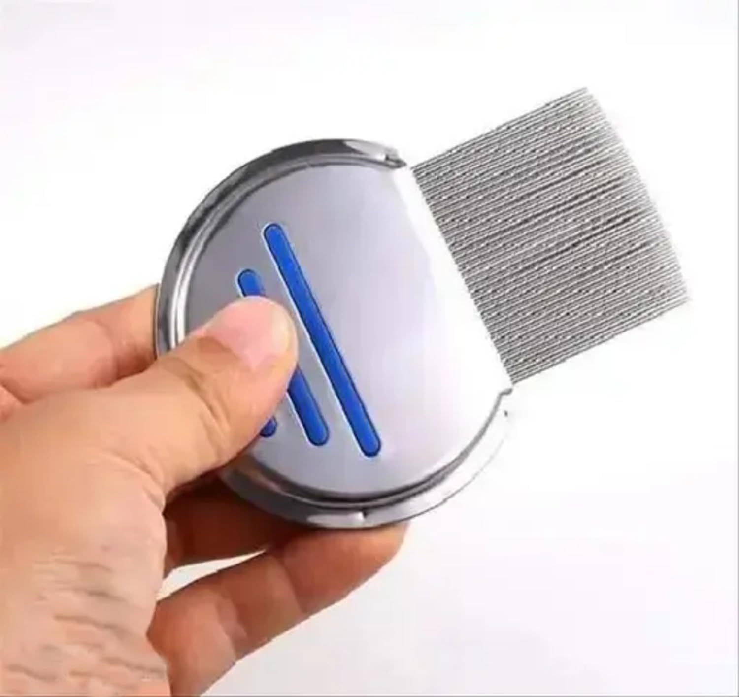 Stainless Steel Lice Removal Comb for Kids, Adults & Pets | Fine Tooth Head Lice & Nit Remover Comb | Reusable Anti-Lice Hair Comb for Scalp Cleaning & Hair Care-picture-54