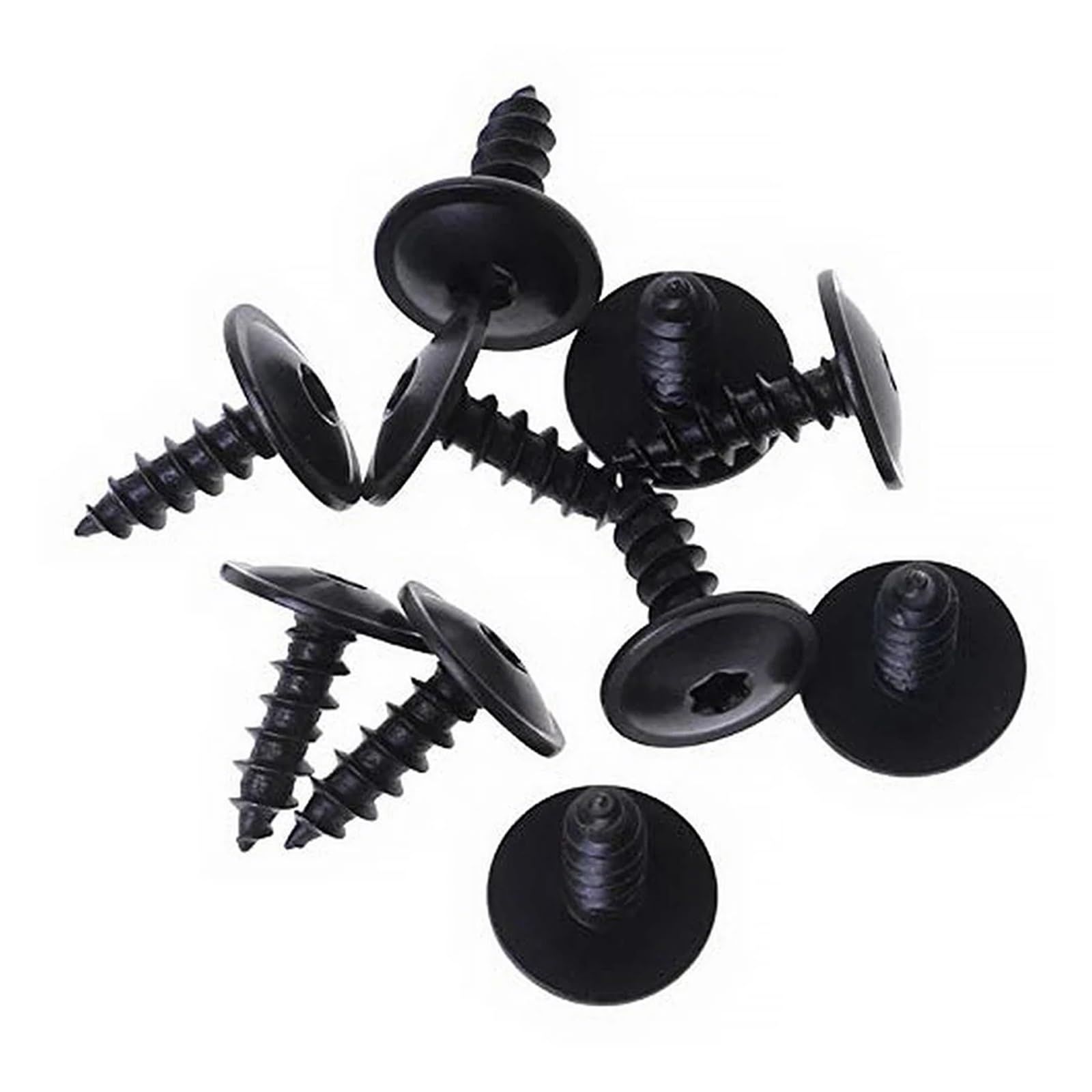 FDCSKINX 10pcs Car Engine Cover Undertray Splashguard/Arch Torx Screw Retainer Fastener Clip Bolt