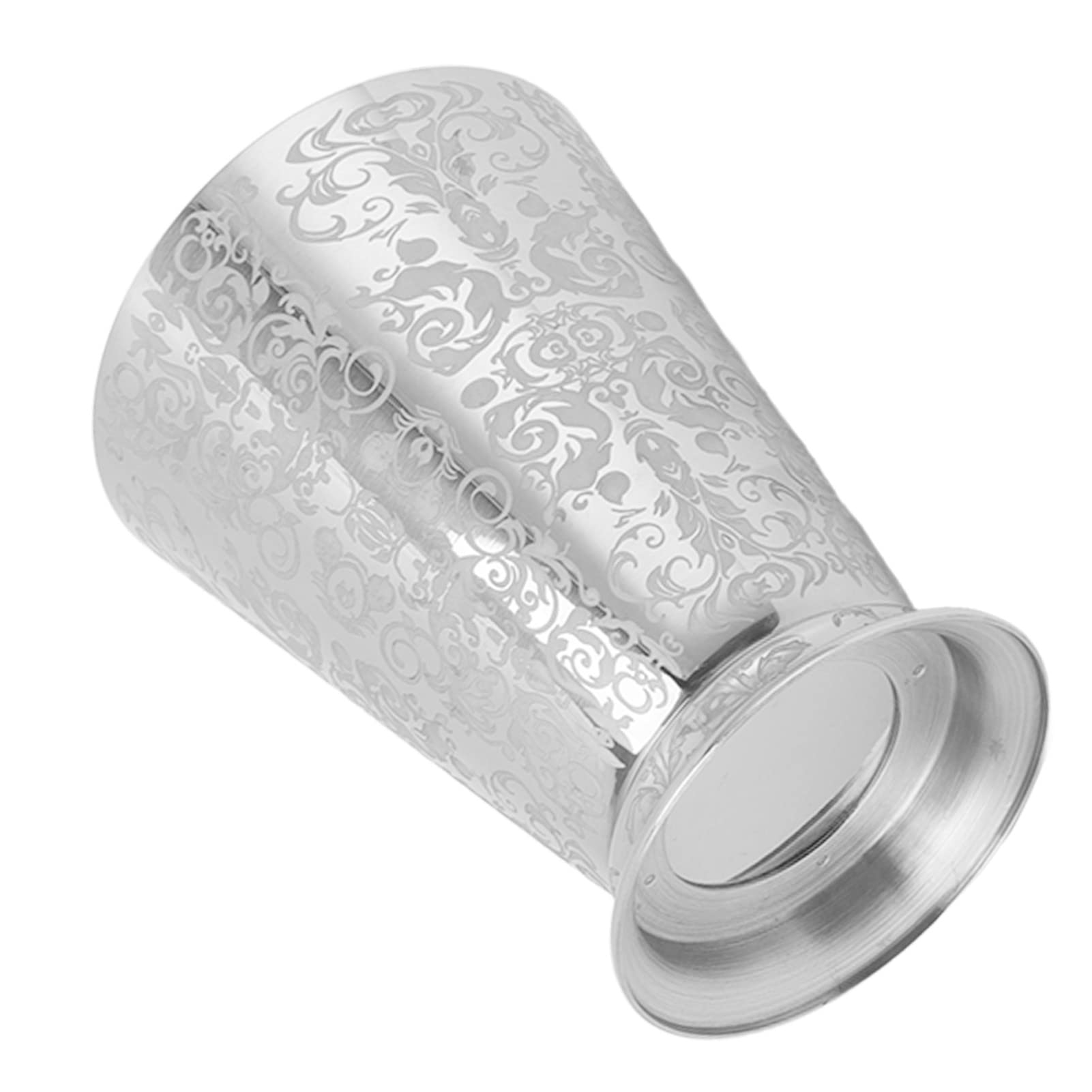 Moscow Mule Mugs,Cocktail Glasses,Cocktail Drinking Cup 304 Stainless Steel Silver Finish Moscow Mule Mug for Home Bars Cart Accessories Gift Set(Totem pattern)