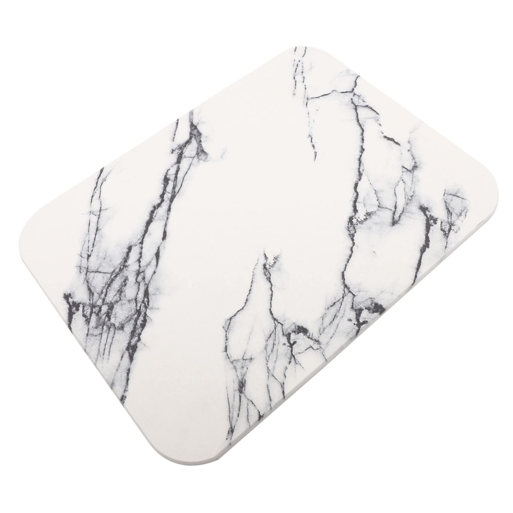 Tapis de Cuisine en marbre Tapis de Absorbant l'eau Non de Bain paillassons intérieurs Lavable de Sol de Salle de Bain pour Cuisine Boue de diatomée