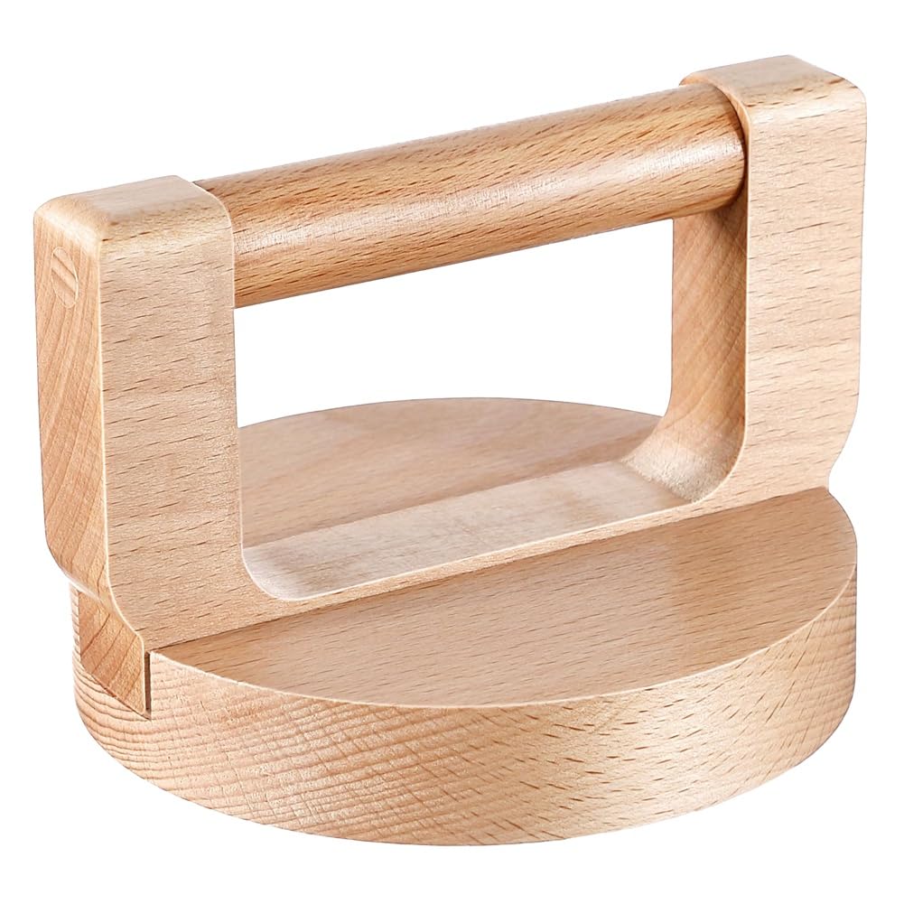 Ohewiiuk Linoleum Block Printing Tool Wood Baren for Printmaking Beech Block Printing Tool