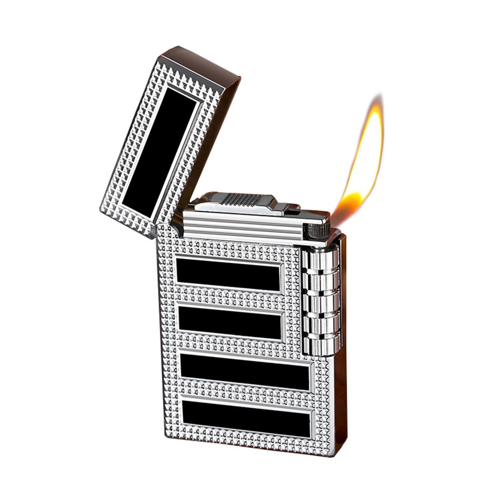 Mechero de butano clásico de metal, el regalo ideal con estilo retro