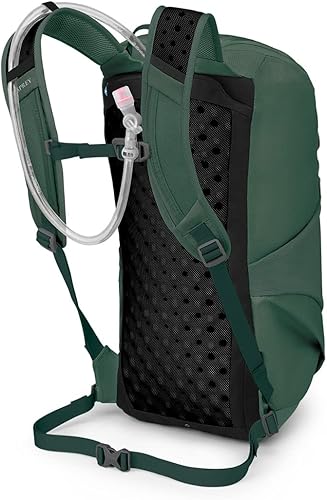 Miniatura 3 de Osprey Skarab 18L Mochila de senderismo para hombre con depósito hidráulico, verde tundra, talla única, Tundra Verde, Mochila de senderismo Skarab