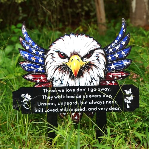 For Veterans & Family, Outdoor Grave Decorations (eagle)