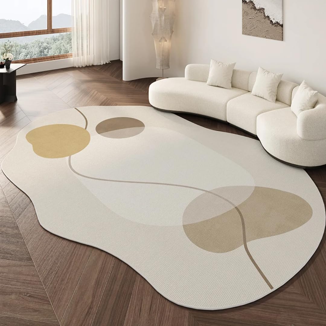 Tapis de salon decoration peluche pour une ambiance cocooning