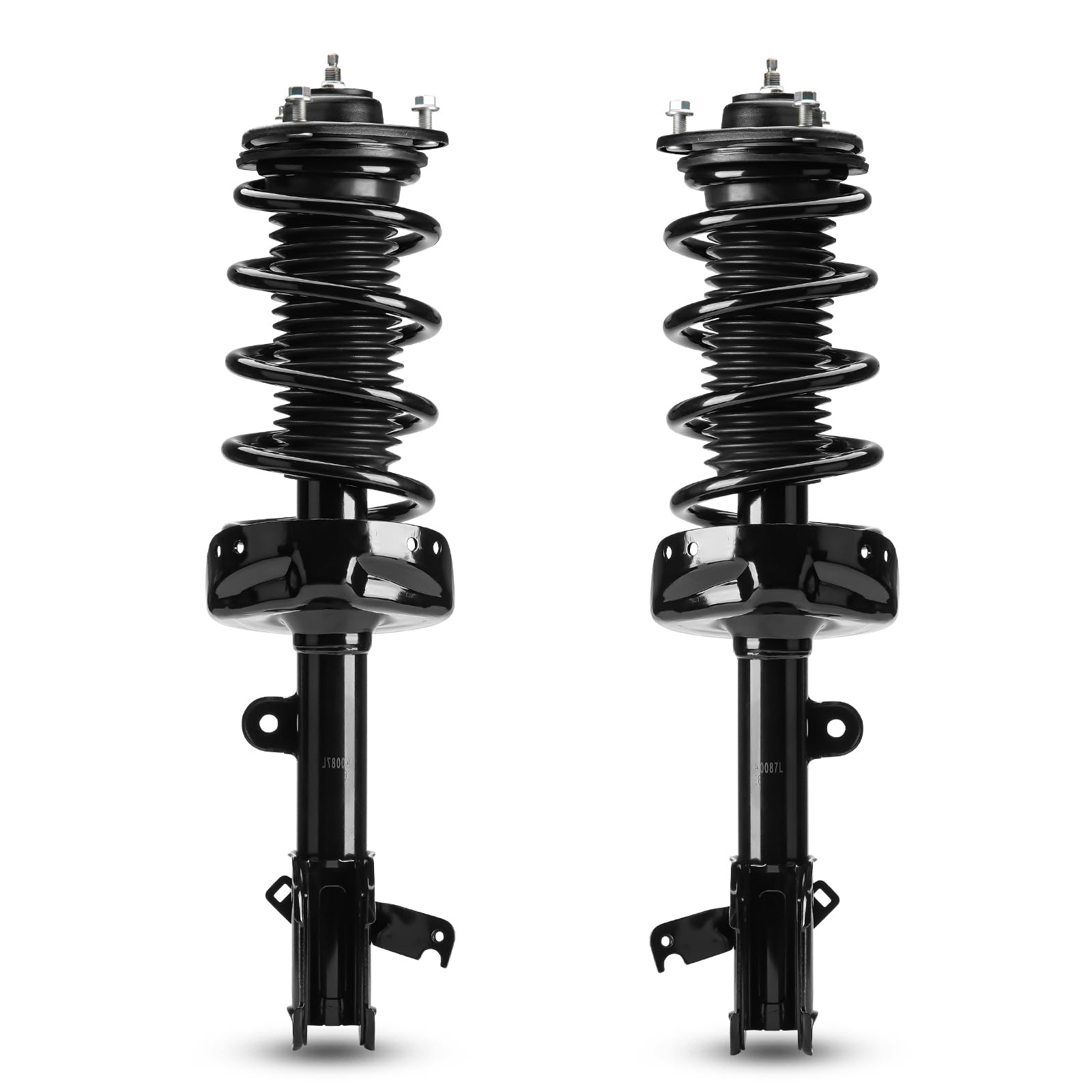 Front Pair Complete Struts Assembly Coil Spring Compatible with 2008 2009 2010 Honda Odyssey Left & Right Shock Absorbers Replace for 172542 172541