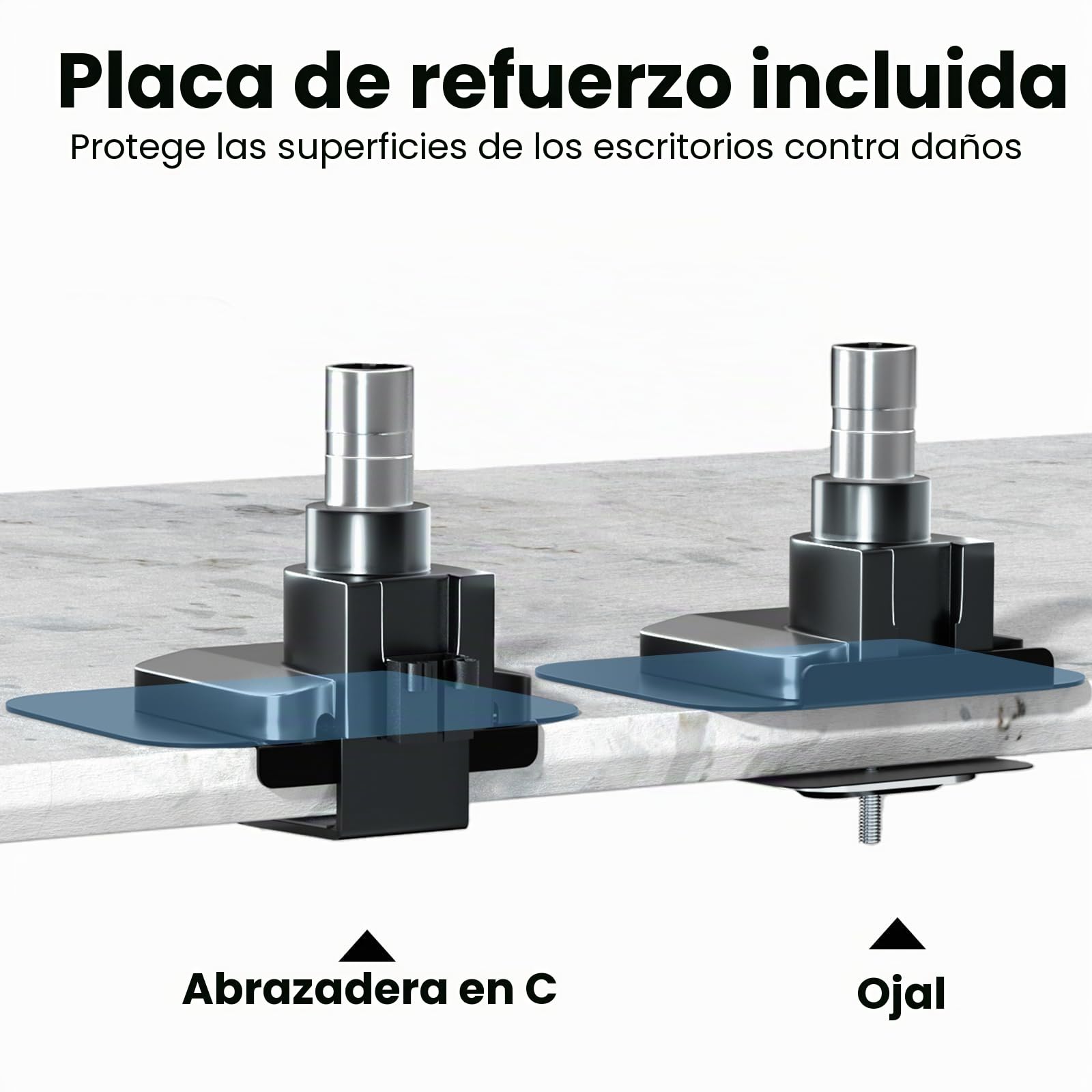 PUTORSEN Soporte Monitor 22-57 Pulgadas Brazo 27kg VESA 200x200