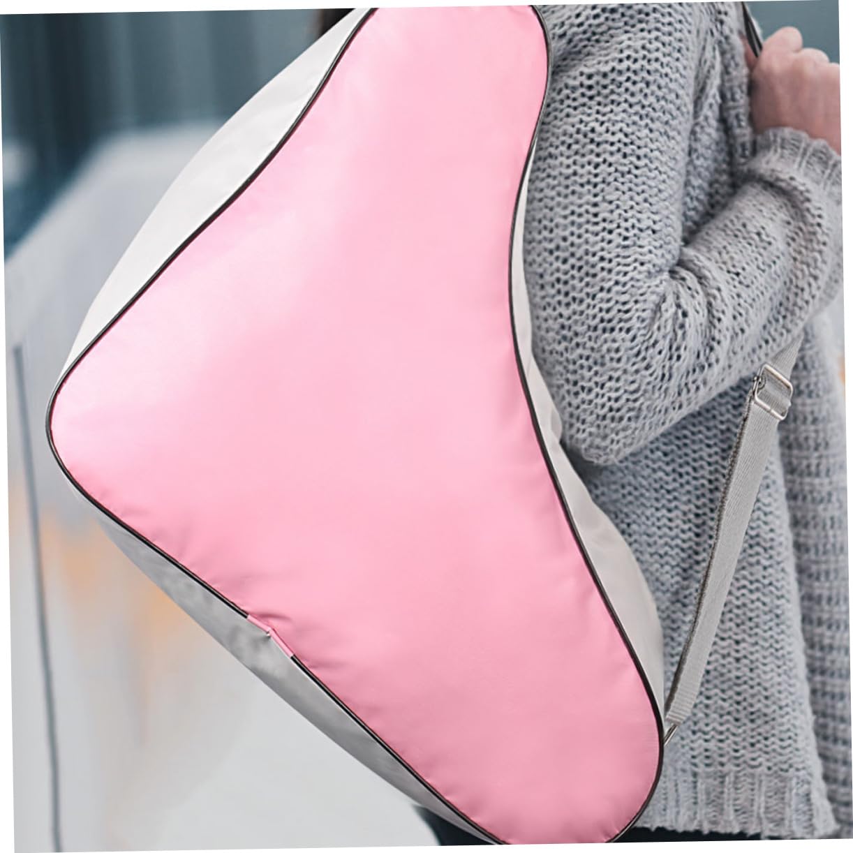 KICHOUSE Roller Skates Tote Bag Ice Skating Pouch Quality Material Lightweight for All Ages