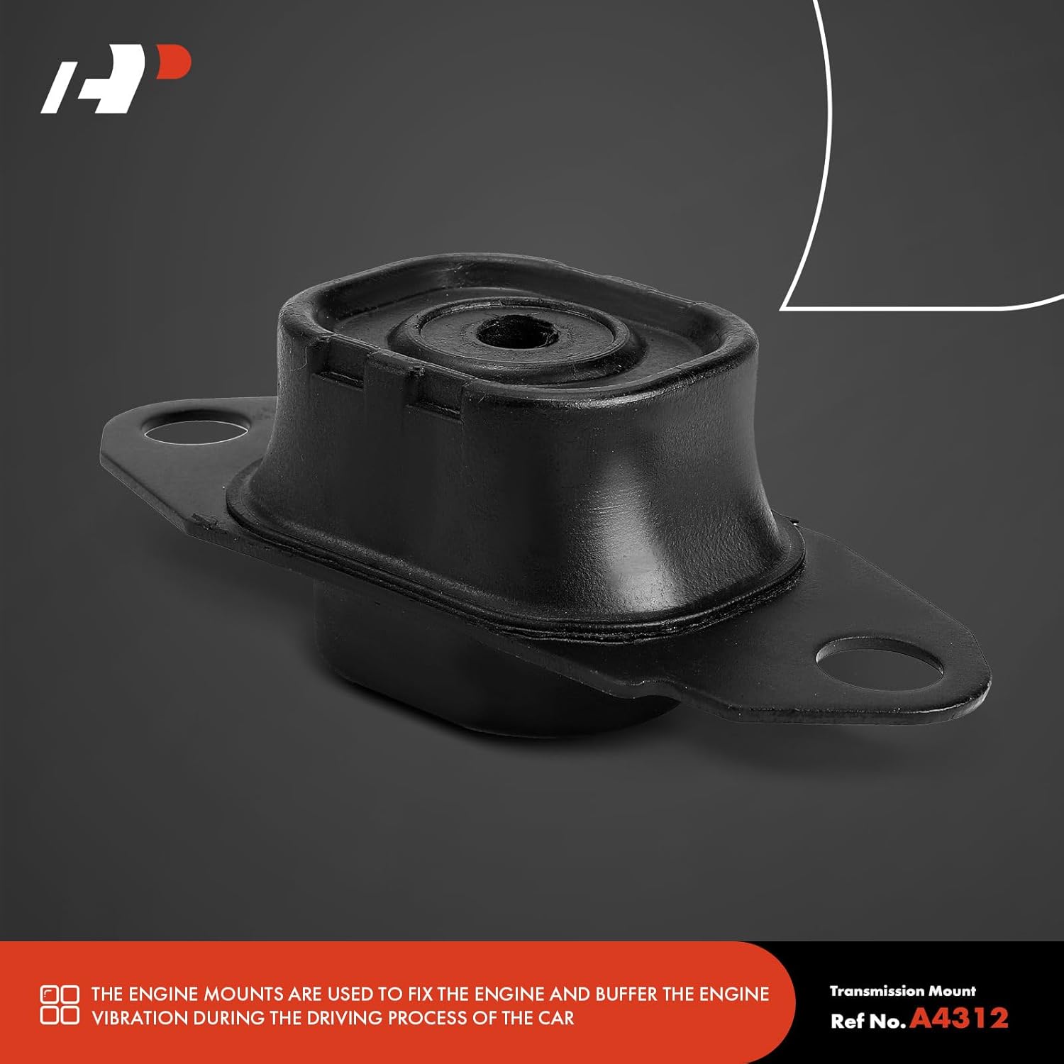 A-Premium 2PCS Transmission Mount and Torque Strut Mount Set Compatible with Nissan Versa 2007-2012, Cube 2009-2014, 1.6L 1.8L