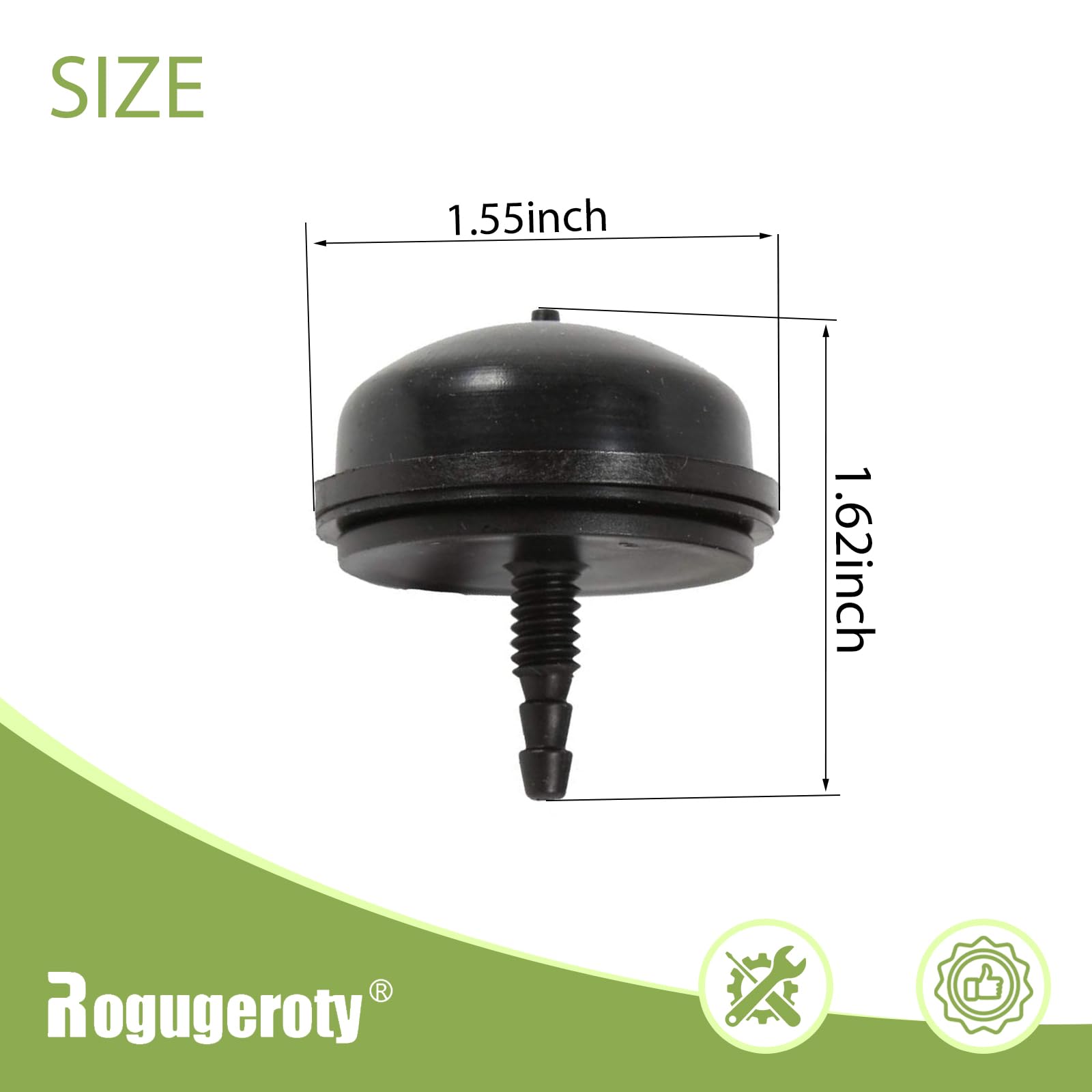 4 Lampadine Primer Per Motori Briggs & Stratton E Snapper - Numero Parte 594281, Compatibile Con Rotary 14816