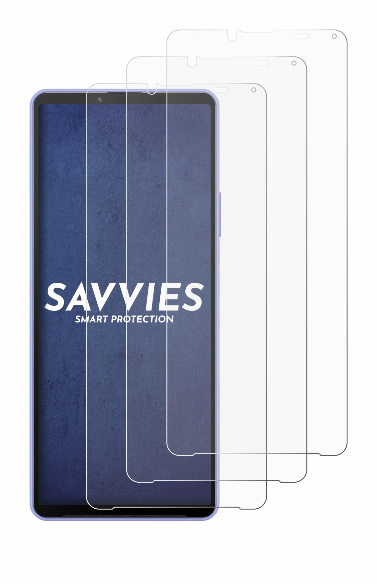 Savvies 6x Schutzfolie Für Sony Xperia 10 V – Display + Kamera, Ultra-transparent, Made In Germany