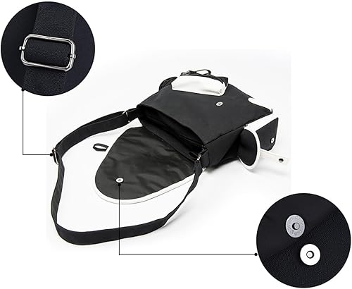 Miniatura 4 de WANHONGYUE Death Note Anime Messenger Bags Casual Crossbody Bag Bolso de lona Bolsa de hombro Bolsa de tableta