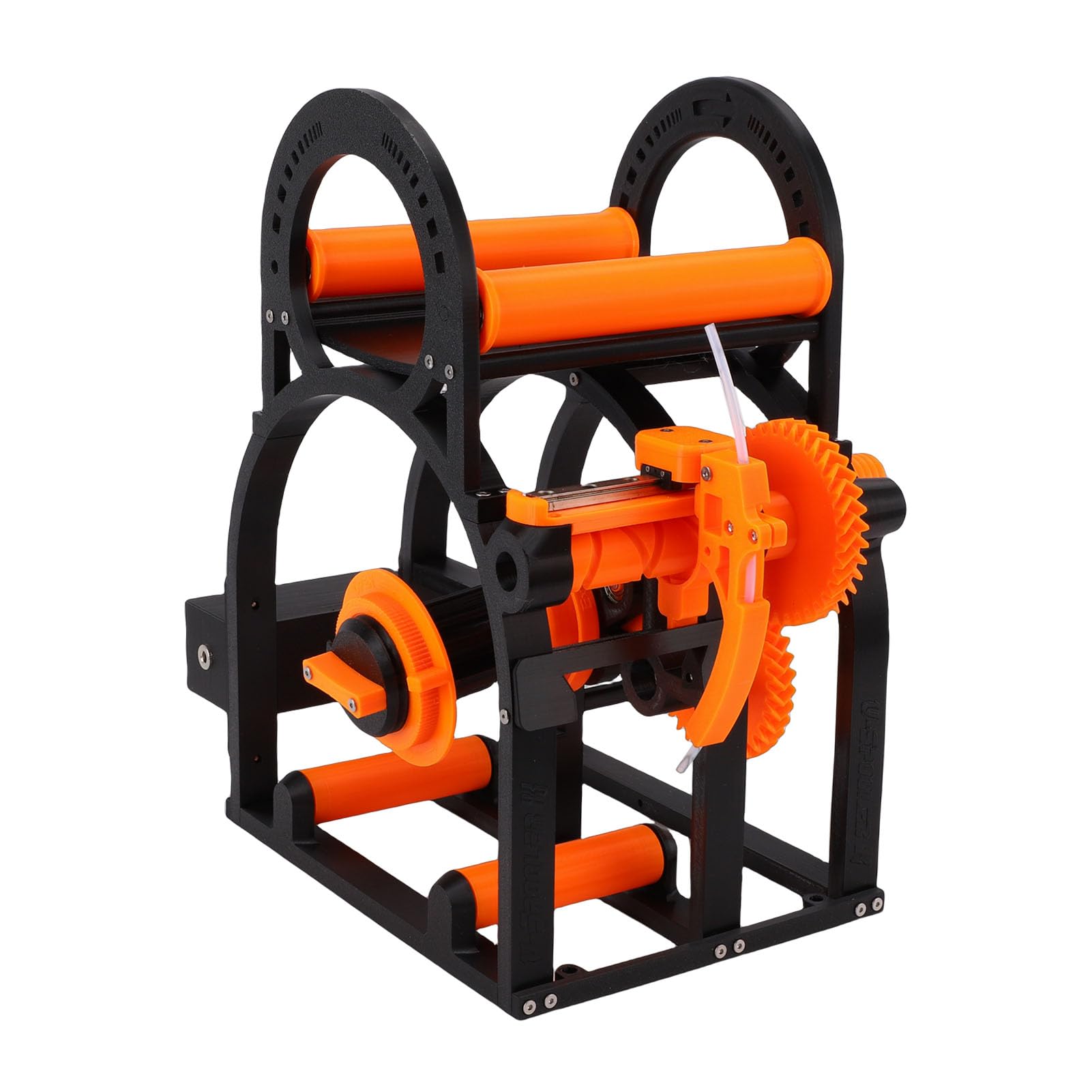 Annadue 3D-Drucker-Filament-Respooler, Praktische Funktion für 20-cm-Spule, Vielseitige Drahtwickellösung für Studios und Werkstätten (EU-Stecker)