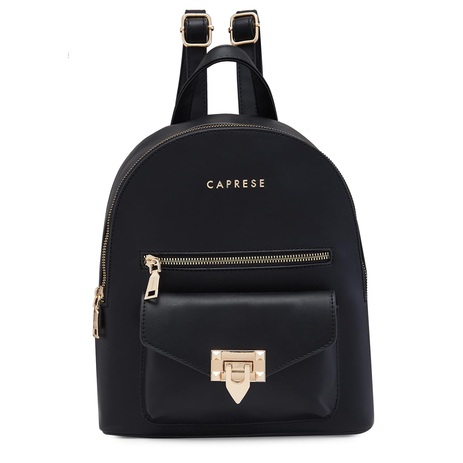 Caprese RABINA FASHION BACKPACK MEDIUM BLACK SOLID WOMENS BAG (B0D3V35DC2) Amazon Price History, Amazon Price Tracker