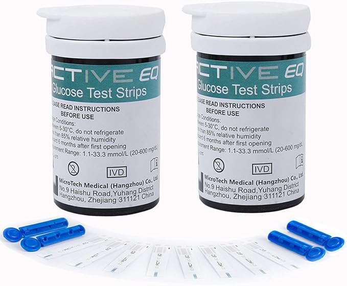 EXACTIVE EQ Diabetes Test Strips Blood Glucose Test Strips