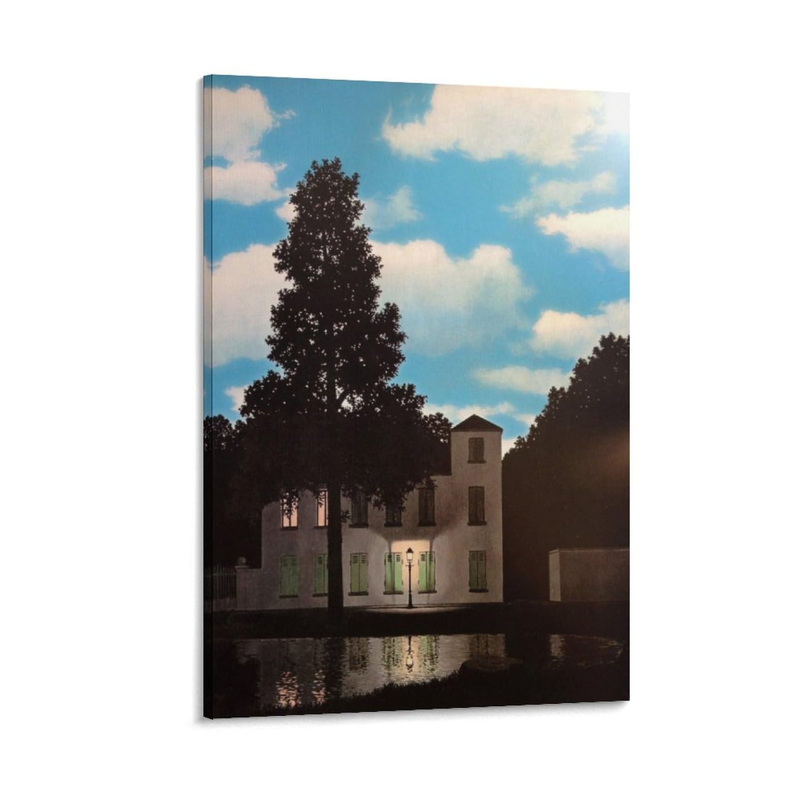 Amazon.co.jp: ルネ マグリット 『栄光の帝国1949年』絵画ポスター